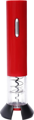 Electric Wine Opener 11cm/4.33inch Automatic Corkscrew with Foil Cutter Electric Wine Bottle Corkscrew Opener for Home, Party & Bar Use