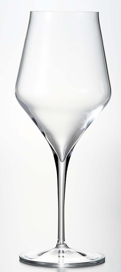 Luigi Bormioli Supremo Bordeaux Wine Glasses, Set of 2-18.5 Oz. Aroma Enhancing Red Wine Glassware - Crystal Glass with Titanium Reinforced Stems, Made in Italy, Dishwasher Safe