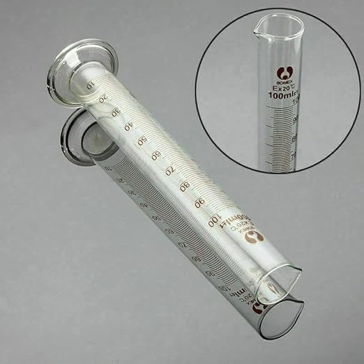 5 Pieces Alcoholmeter Accurate Alcohol Hydrometer Kit 0-100% ABV, for Spirits Whiskey Moonshine Distilling Liquor Testing with Glass Test Jar Wooden Storage Box (Wooden Box)