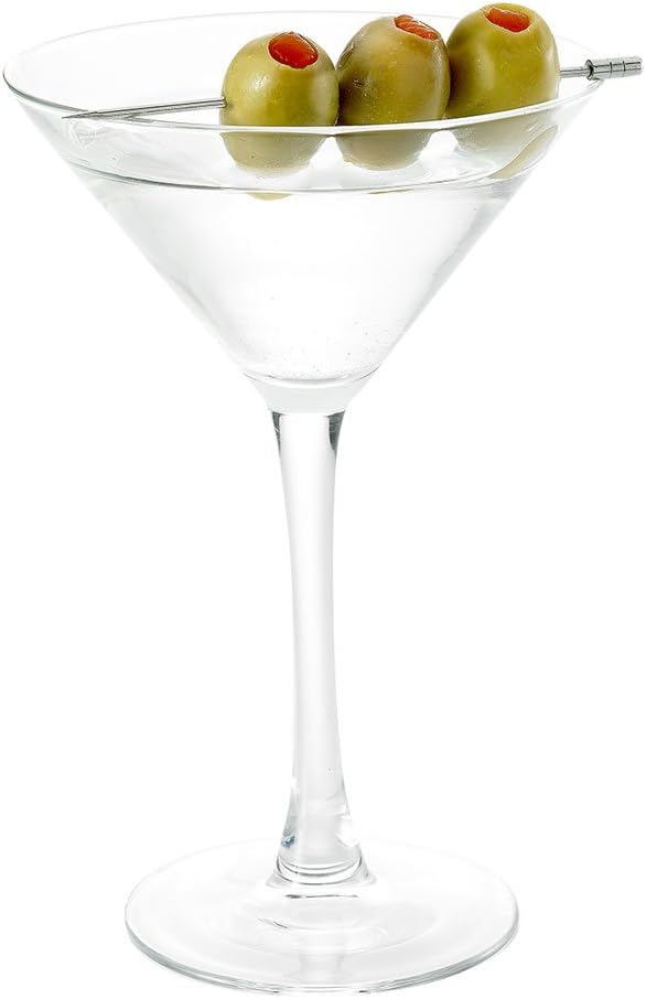 Barfly Grooved Top Cocktail Picks, Stainless Steel
