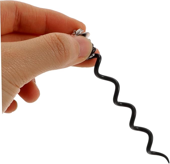 Unomor 20pcs Metal Spiral Bit Replacement for Corkscrew Repair Kit Corkscrew Spiral Parts for Wine Opener Easy Installation Wine Accessory Essential Barware Upgrade