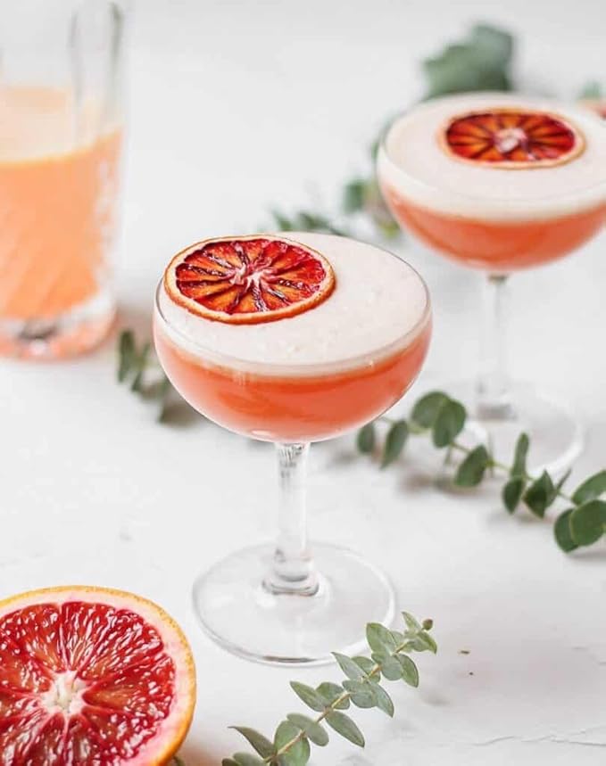 Utama Dehydrated Blood Orange Slices – 30+ Dried Citrus Wheels for Cocktails, Garnishes, Crafts, and Decorations - MADE IN THE USA
