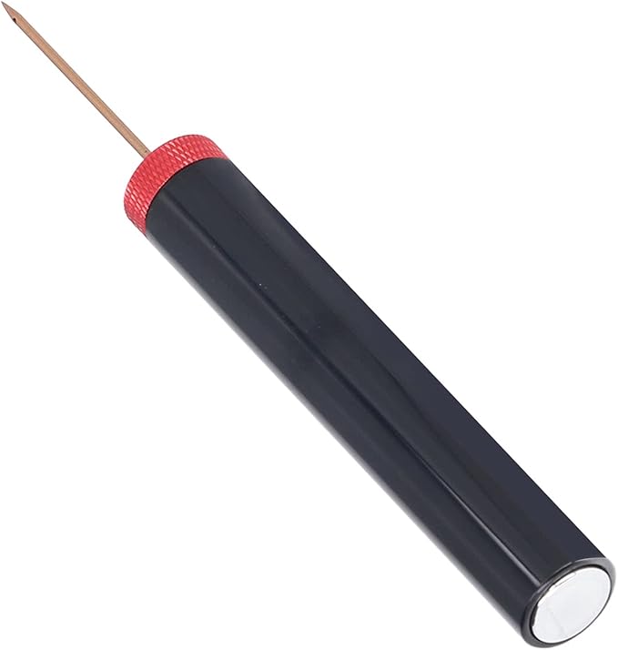 Wine Bottle Opener, Needle Type Air Pressure Corkscrew with Portable Lipstick Design for Home, Bar, Restaurant Use (Red)