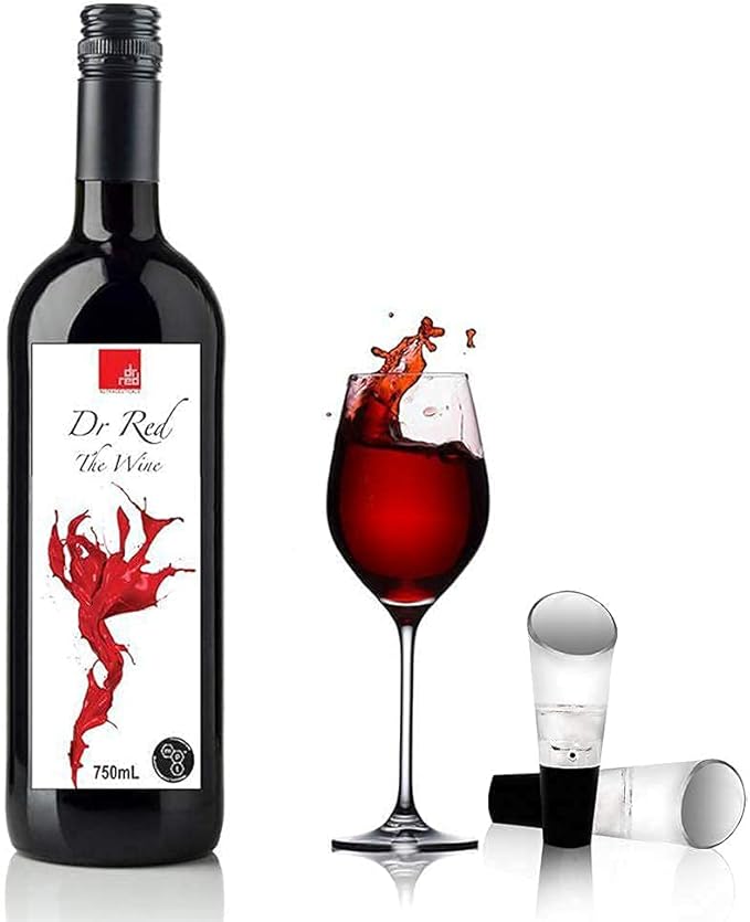 Wine Aerator Pourer, 2-Pack 2-in-1 Wine Aerator and Pourer for Red Wine