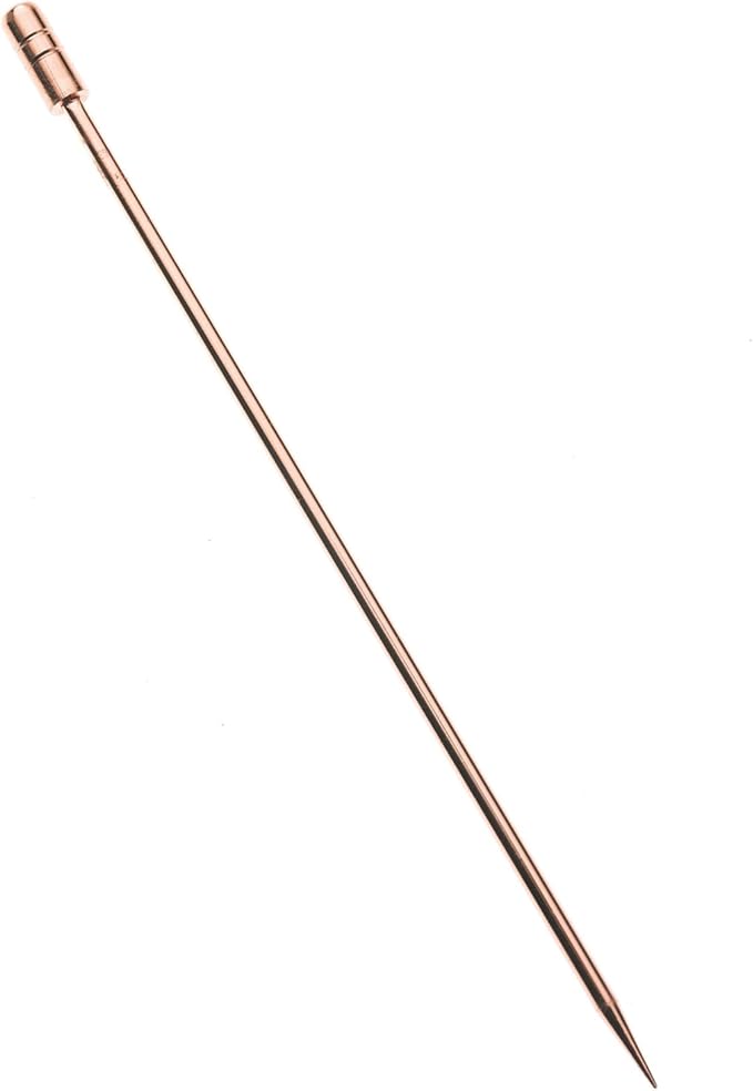 Barfly Grooved Top Cocktail Picks, Copper