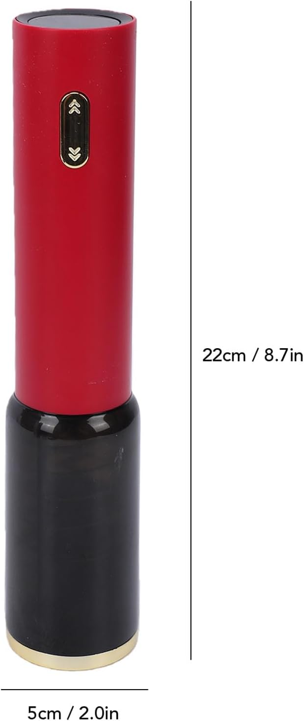 Cryfokt Wine Opener, Battery Operated Electric Wine Opener with Foil Cutter, One Button Operation, Stylish & Portable Automatic Bottle for Home Kitchen Party Wedding