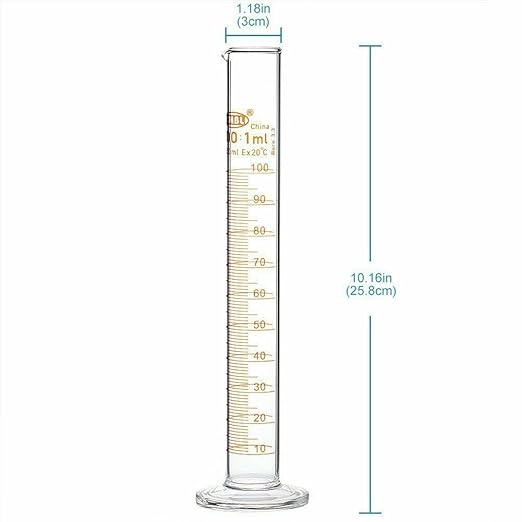 5 Pieces Alcoholmeter Accurate Alcohol Hydrometer Kit 0-100% ABV, for Spirits Whiskey Moonshine Distilling Liquor Testing with Glass Test Jar Wooden Storage Box (Wooden Box)