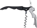 New Star Foodservice 48223 Folding Waiters Wine Bottle Corkscrew Beer Cap Opener with Plastic Bird Style Handle, Black