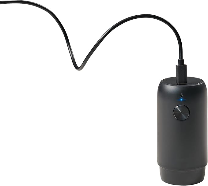HIC Kitchen Bar Electric Wine Preserver and Stopper Set, Includes Vacuum Pump, Reusable Bottle Stopper, and USB-C Charging Cord