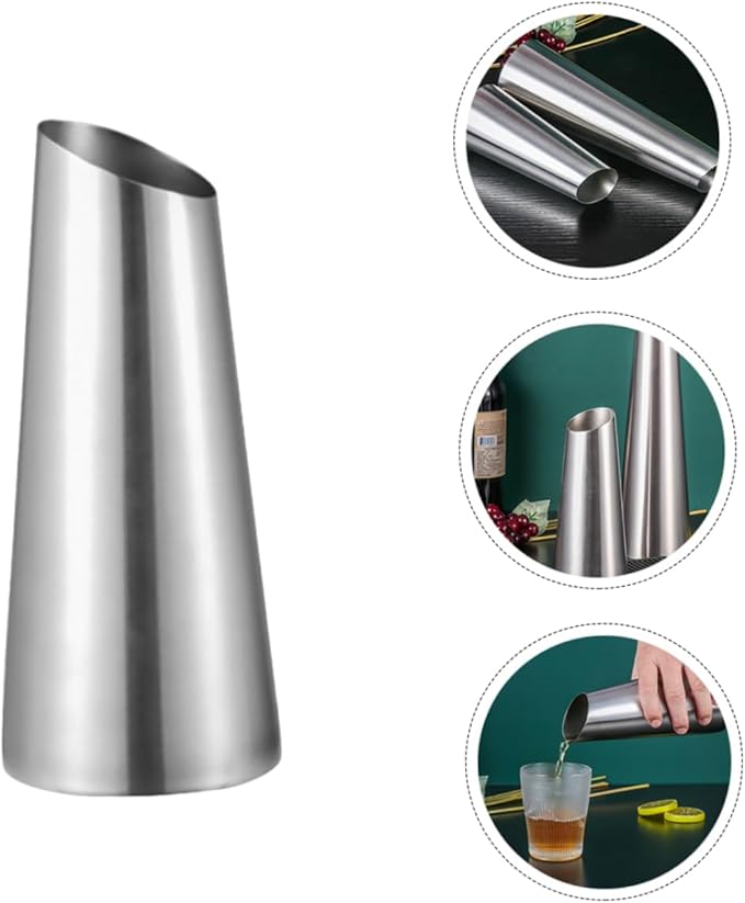 Decanter Wine Dispenser Handheld Stainless Steel Aerator Fast Wine Pourer for Home Bar Use