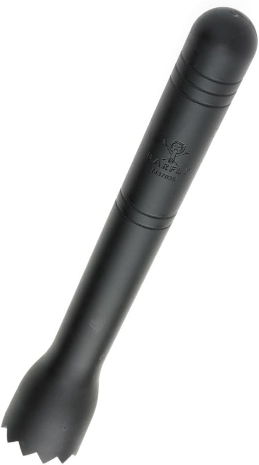 Barfly Muddler, 9 1/2" Jumbo , Composite,Black