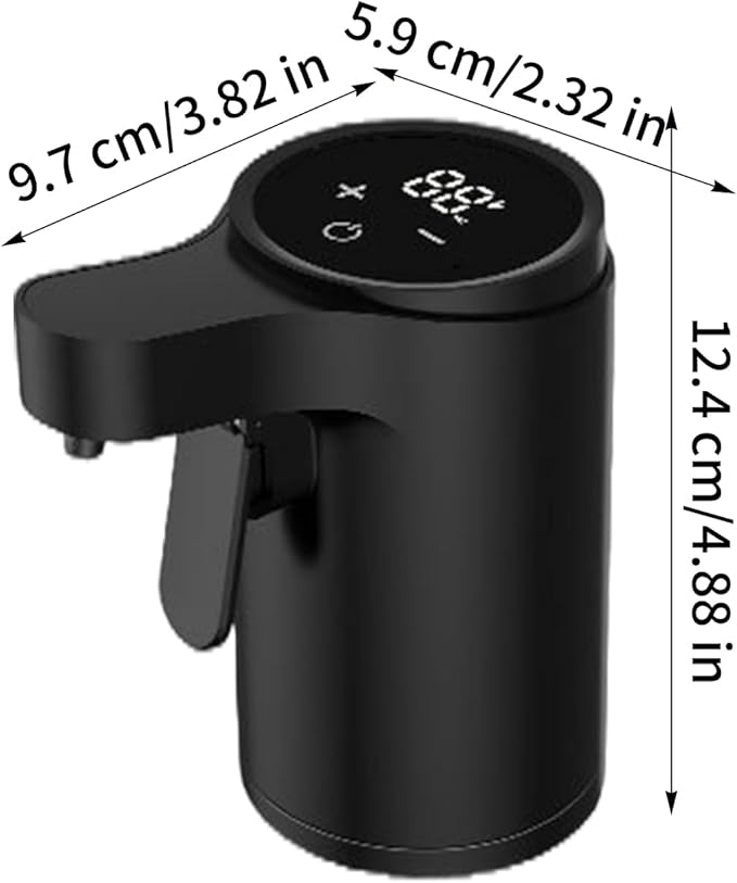 Electric Liquor Dispenser, Automatic Touch Screen Decanter, Digital Whiskey Pourer, 4 Modes Adjustable And Rechargeable