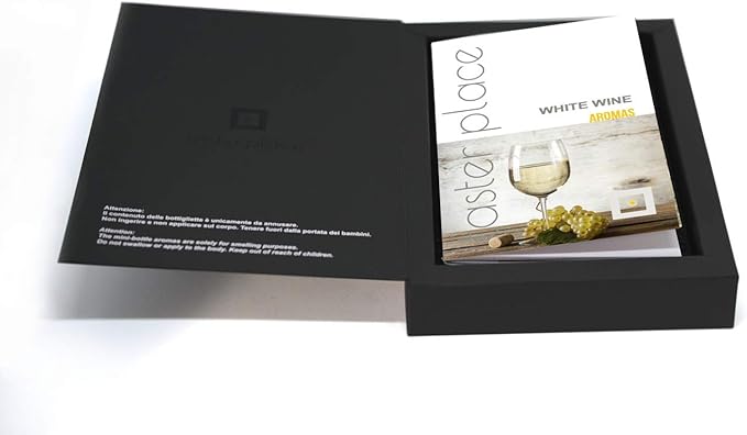 TASTERPLACE Aroma Set - 12 White Wine Aromas - for Sommeliers and Wine Lovers - Train Your Nose - Tasting Tool …