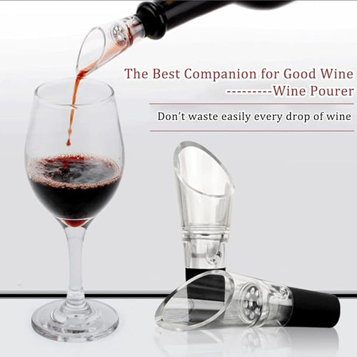 2 Pack Wine Aerator Pourer-Premium Decanter Aerating Spout