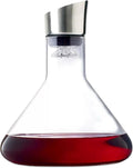Wine Carafe Red Wine Decanter, Red Wine Decanter Set with Aerator? Wine Hand-held Aerator with Stainless Steel Pourer Lid, Wine Filter, Wine Accessories