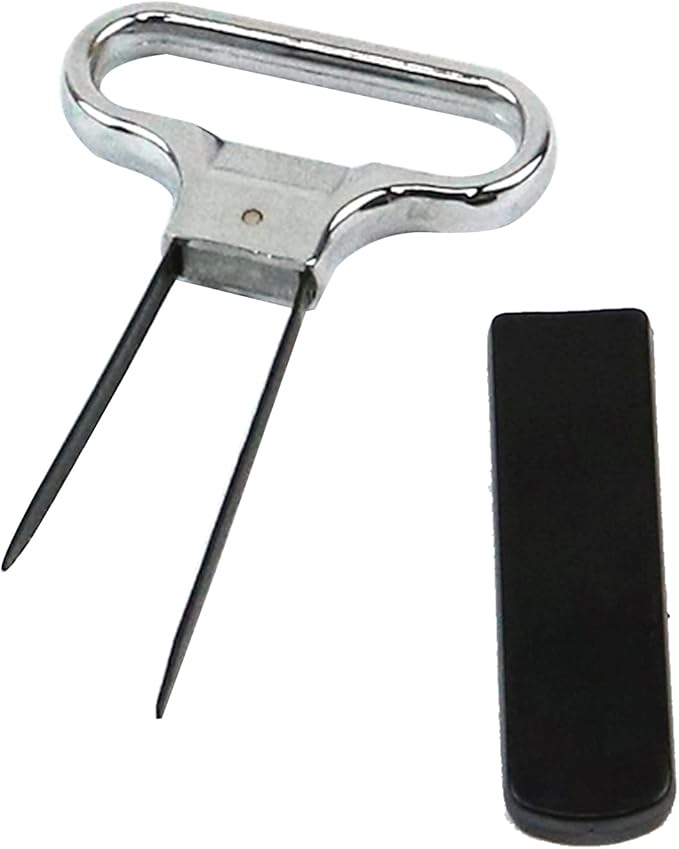 Two Prong Wine Bottle Opener Corkscrew Remover Wine Bottle Opener Wine Bottle Opener, Black