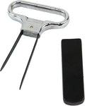 Two Prong Wine Bottle Opener Corkscrew Remover Wine Bottle Opener Wine Bottle Opener, Black