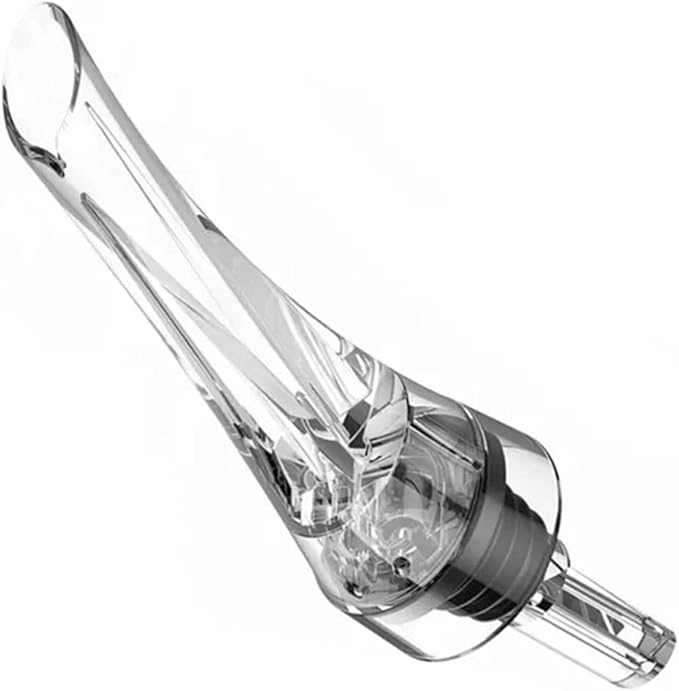 Wine Pourer Aerator Wine Aerator Pourer Spout Wine Decanter Wine Accessories and Gifts, Wine Aerator for Wine Bottle Wine Gifts for Women and Men Wine Air Aerator Pourer Clear