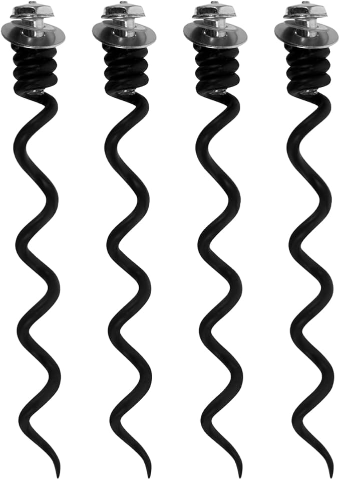 Unomor Replacement Spiral Worms 4Pcs Metal Corkscrew Bit Set for Wine Bottle Opener Repair Kit Easy Install Bar Tool Accessories