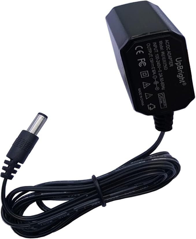 UpBright 6V AC/DC Adapter Compatible with WineEnthusiast Electric Wine Opener KP1-36N KPI-36N1 KPI-36NI KPI36N1 KP1-36NI KP1-36N1 YH-U35060080D YH-U350600800 YLJXB-T060008 Wine Enthusiast Power Supply