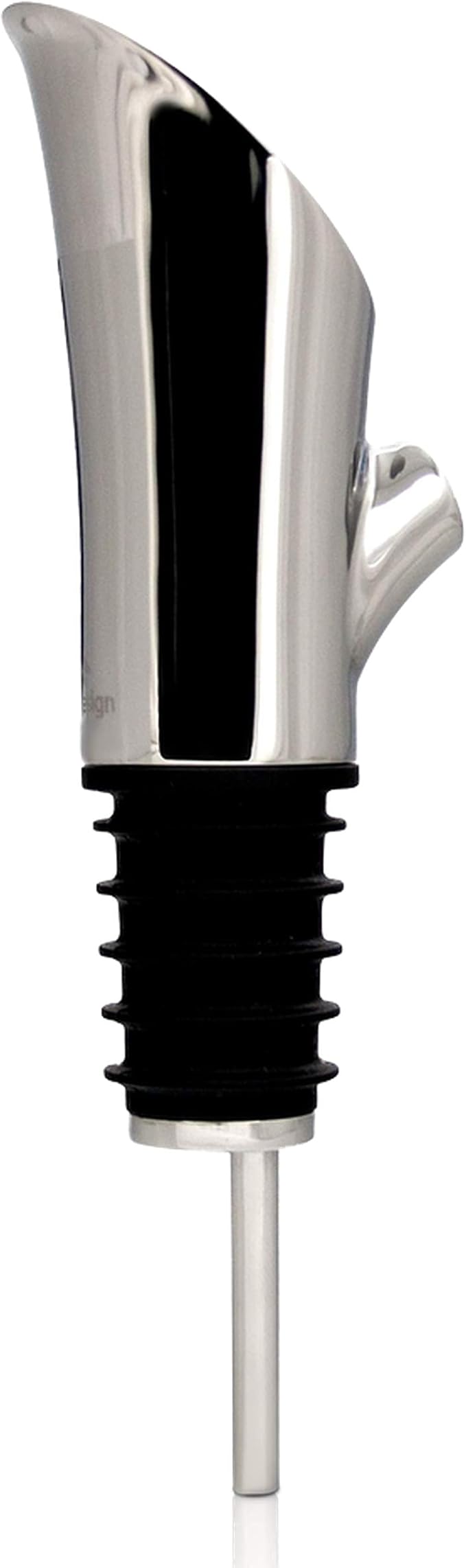 Gdesign Wine Aerator Pourer - Premium 304 Stainless Steel Wine Decanter Spout with Air Tube - No Drip, No Spill Design - Instant Aeration for Enhanced Flavor - Perfect Wine Gift Set for Enthusiasts