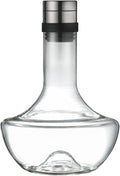 GARVALON Handblown 1000ml Glass Wine Decanter Large Handheld Fast Aerator for Red Wine and Brandy Suitable for Home Bar and Dining