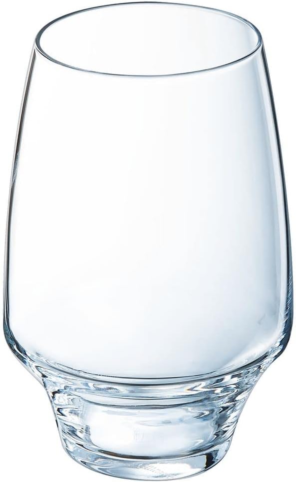 Chef & Sommelier U1041 Set of 6 Kwarx High Tumblers with Open Up Capacity 35 cl Glass Transparent 35 cl