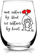 Sister Gifts from Sisters, Big Siste, Birthday Gift from Sisterr,Women,Mothers Day,Valentines Day,Christmas Gift for Best Friend,BFF,Soul Women - 15 Ounce Wine Glass