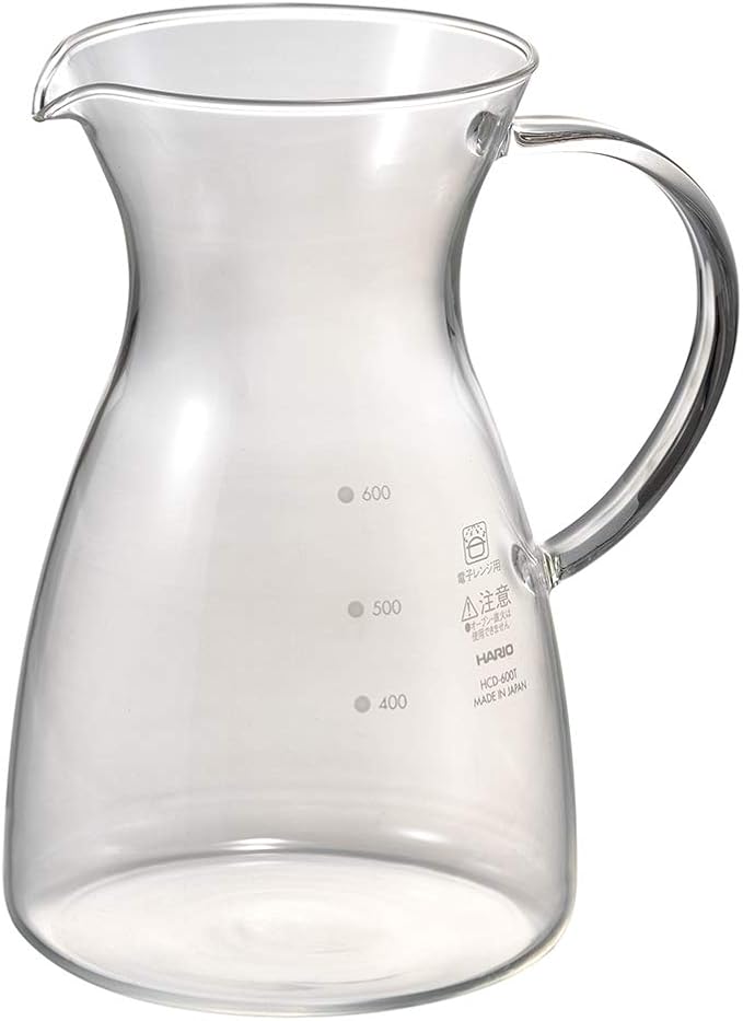 Hario Glass Coffee Decanter with Handle, 600ml
