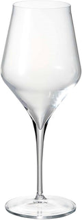 Luigi Bormioli Supremo Bordeaux Wine Glasses, Set of 2-18.5 Oz. Aroma Enhancing Red Wine Glassware - Crystal Glass with Titanium Reinforced Stems, Made in Italy, Dishwasher Safe
