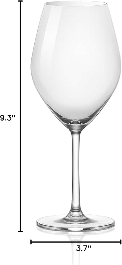 Ocean Glass Sante Bordeaux Glass, 20.9 fl oz (590 ml), Set of 6