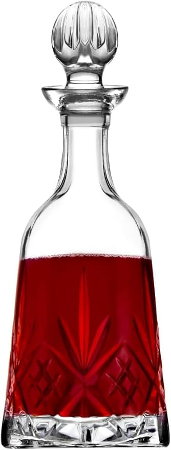 Godinger Wine Decanter, Whiskey Decanter, Dublin Crystal Collection