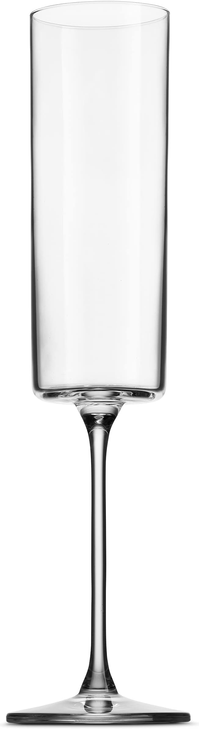 BENETI Square Wine Glasses (6 Ounce (Champagne Glasses))