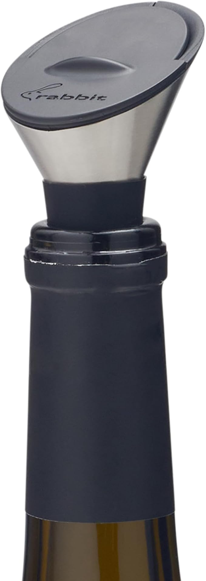 Rabbit Sliding Wine Pourer, Easy Pour, No Drip, Wine Stopper