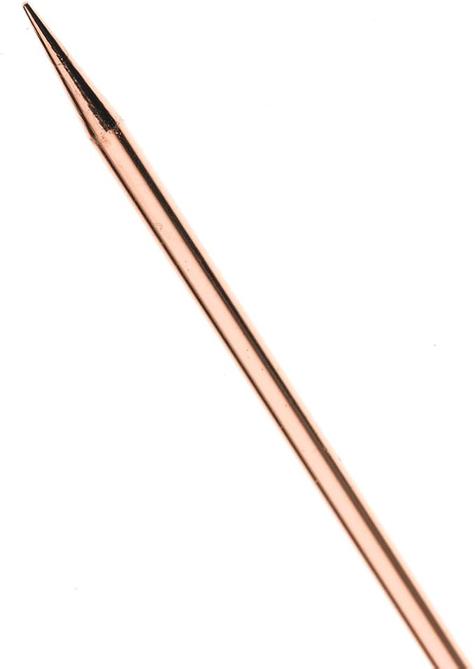 Barfly M37031CP Cocktail Pick, Circle Top, 4.25" inch Copper (pack of 12)
