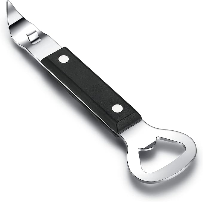 HANCELANT Can Punch Bottle Opener, Manual Stainless Steel Can Opener 1 Pack