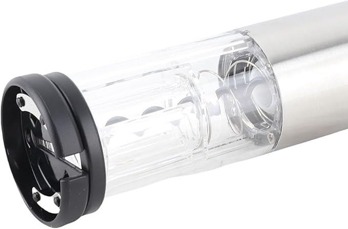 Zerodis Battery Operated Portable Automatic Wine Bottle Opener with Corkscrew and LED Light for Party Camping, Electric