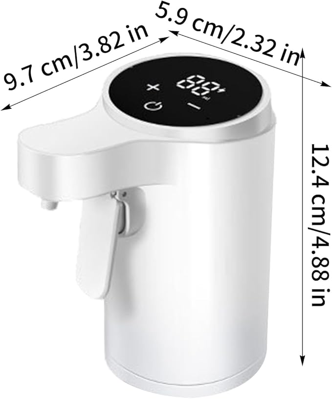 Electric Liquor Dispenser, Automatic Touch Screen Decanter, Digital Whiskey Pourer, 4 Modes Adjustable And Rechargeable