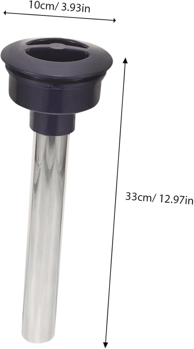 Stainless Steel Ice Column Tube Reusable Beverage Chiller Stick Vinoamigo Wine Cooling Rod