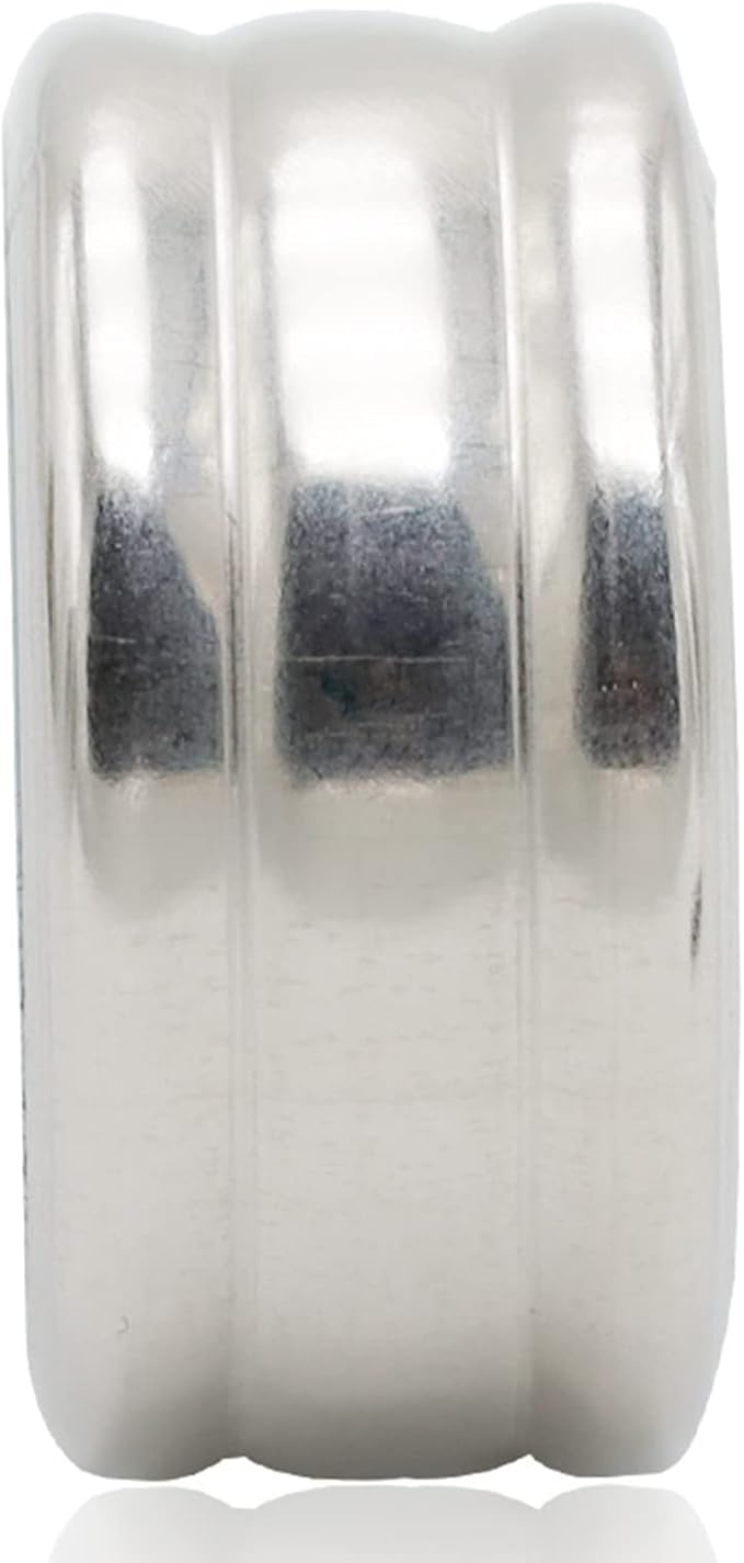 Wine Collar Drip,Stainless Steel Wine Bottle Felt Lining Wine Drip for Bottles Kitchen Accessory Small and Portable