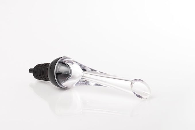 Wine Aerator Pourer - Woodpecker Designed Wine Pourer - Wine Aerating Pourer - Gift Packaging… (Black)