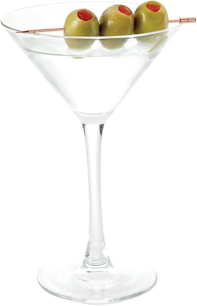 Barfly Grooved Top Cocktail Picks, Copper