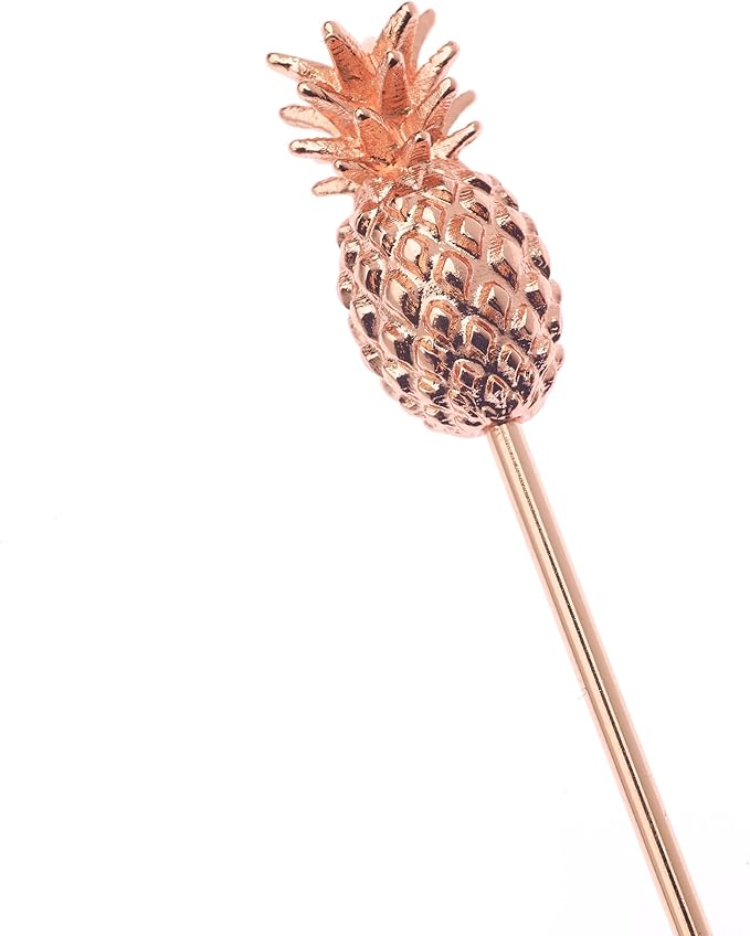 Barfly Cocktail Picks, Pineapple, Copper Plated, 4.5", Set 12