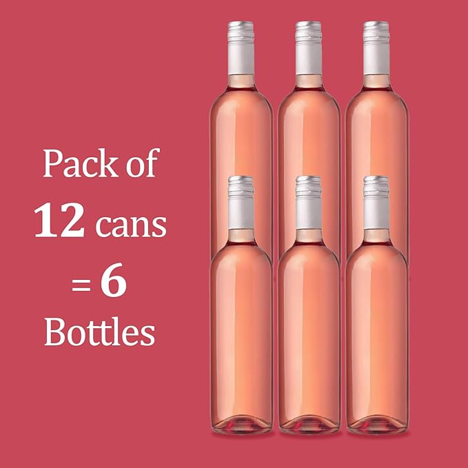 H2o – 0.0% Alcohol Pinot Noir | Non-Alcoholic Wine Alternative, Made in Sonoma | Low Calorie, No Sugar Added | Backed by Science | 12 x 12 fl oz Cans