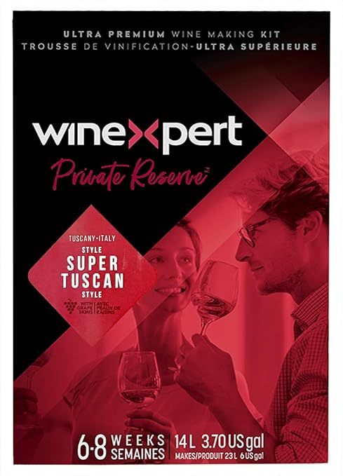 Private Reserve Tuscany, Italian Super Tuscan Wine Ingredient Kit