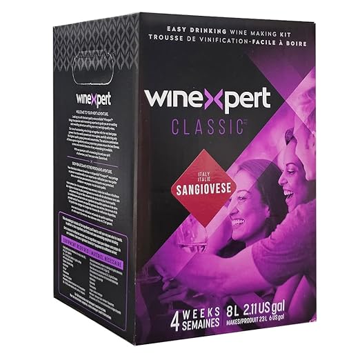 Classic Italian Sangiovese Wine Ingredient Kit