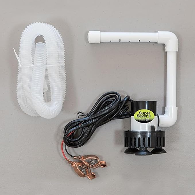 Marine Metal Super Saver Live Well Bait System & Aerator Kit