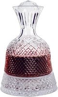 Red Wine Decanter,Wine Decanter Built-in Aerator Pourer,Wine Carafe,Wine Hand-held Aerator,Wine Accessories,Suitable for Home,Parties,Wine Tastings
