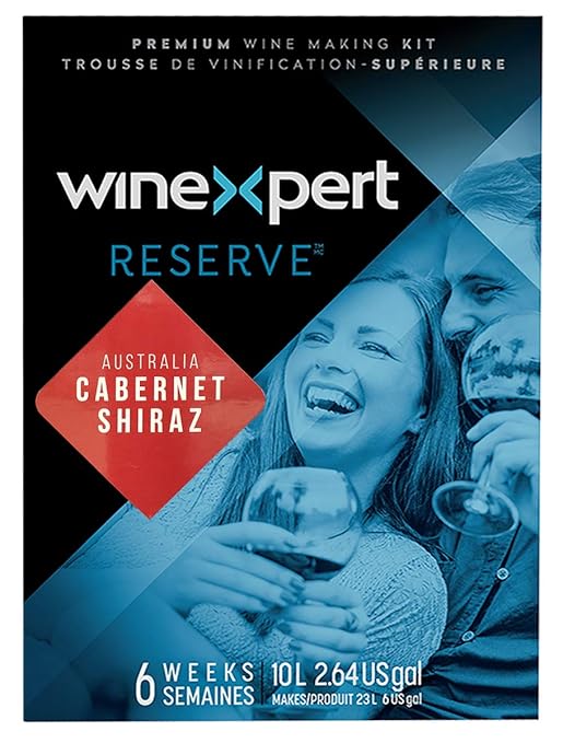 Reserve Australian Cabernet Shiraz 10L Wine Making Kit