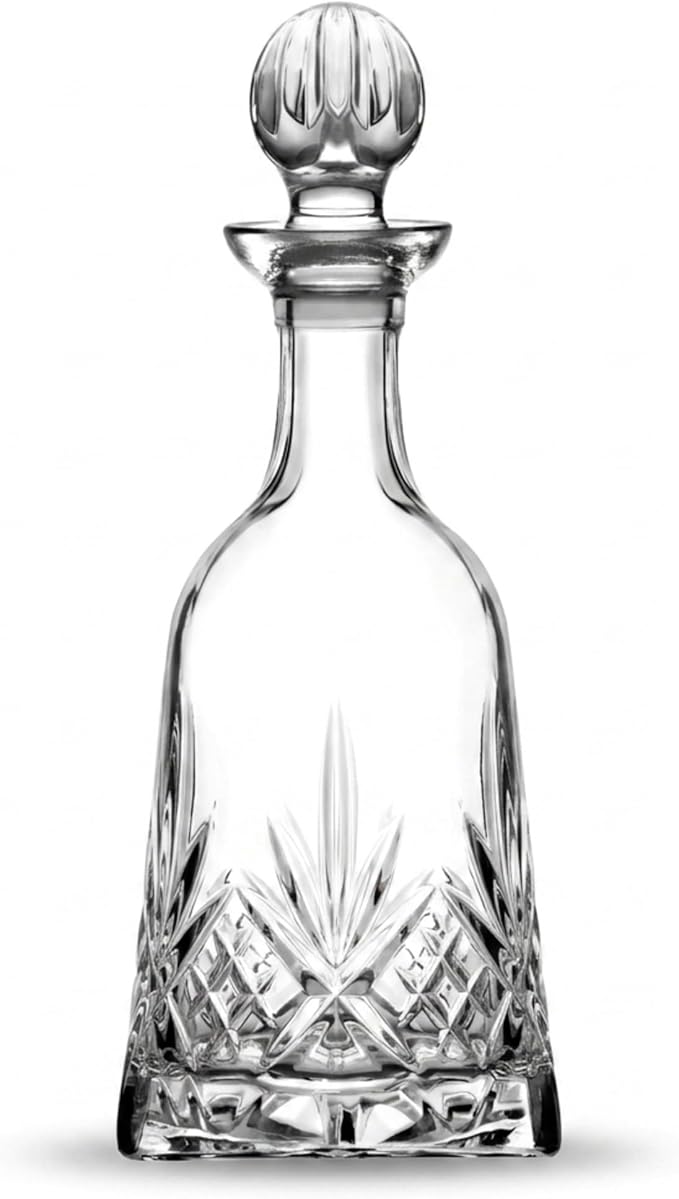 Godinger Wine Decanter, Whiskey Decanter, Dublin Crystal Collection